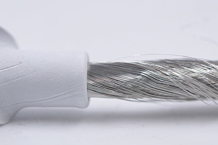 wholesale lightning cable metal shielding net composed of many filaments
