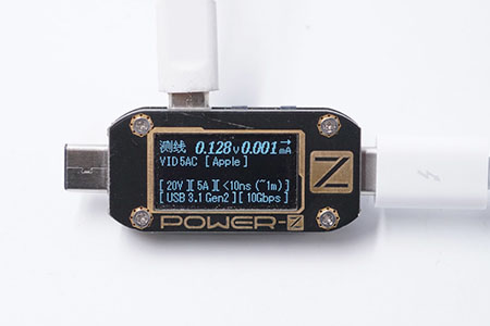 hurtowy kabel odgromowy Zdolność przesyłu energii to 20V/5A, transmisja danych to 40Gbps