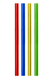 ronde PVC-kabel met reliëf