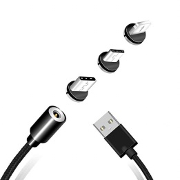 wholesale 360 degrees blind magnetic attraction 3-in-1 fast charging cable 