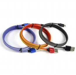 wholesales data cable Android（Micro）with nylon material