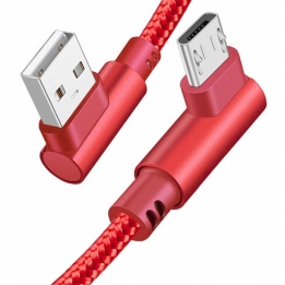 도매 팔꿈치 디자인 마이크로(안드로이드) USB 고속 충전 케이블 라인