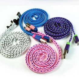 wholesale colorful Micro usb cable for android